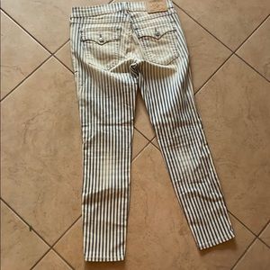 Blue Pin stripe True Religion jeans/pants